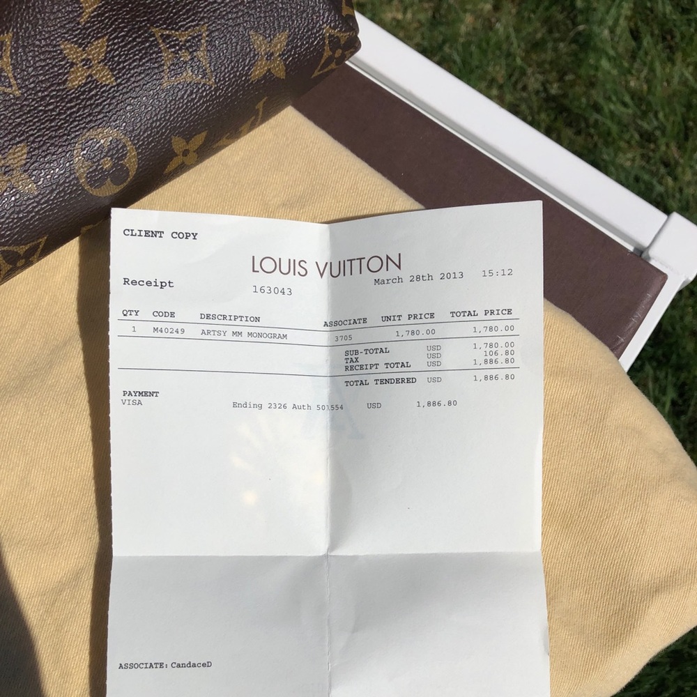 Louis Vuitton Artsy MM - Picture 8 of 9